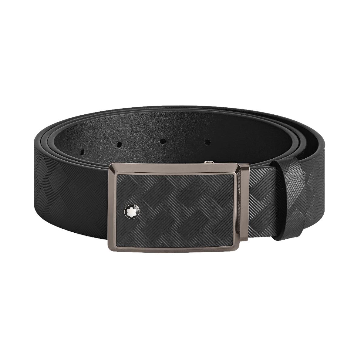 Ceinture de 35 mm en cuir noir