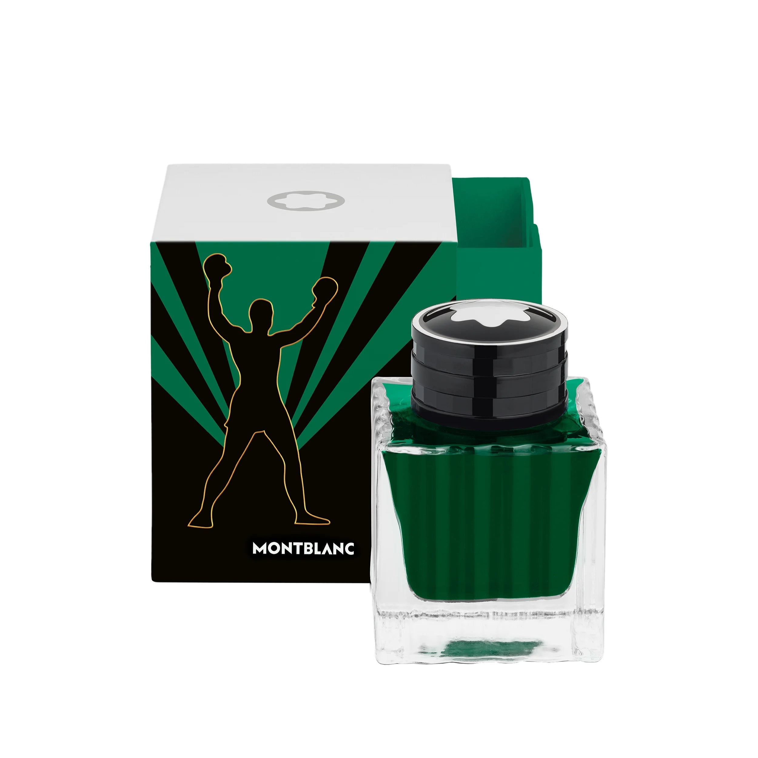 Encrier Montblanc 50 ml, vert, Great Characters Muhammad Ali