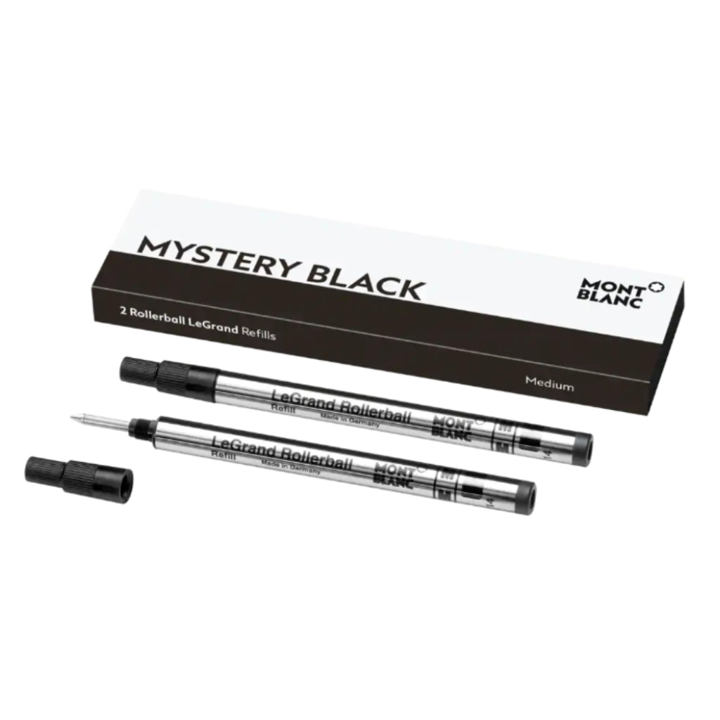 2 recharges pour rollerball LeGrand (M) Mystery Black - Boutique-Officielle-Montblanc-Cannes