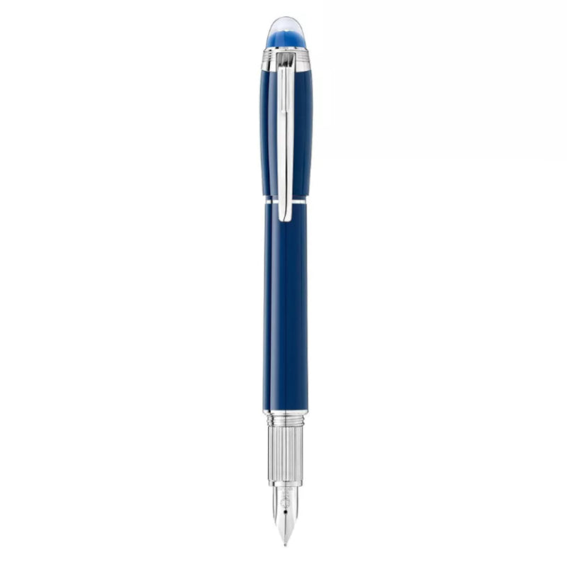 Stylo plume Montblanc StarWalker Blue Planet en résine précieuse