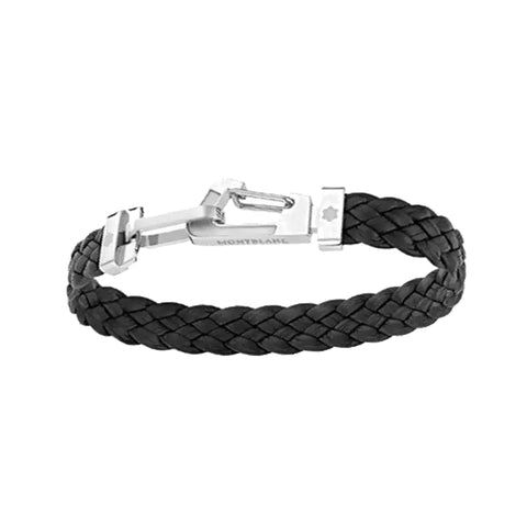 Bracelet Wrap Me en cuir noir