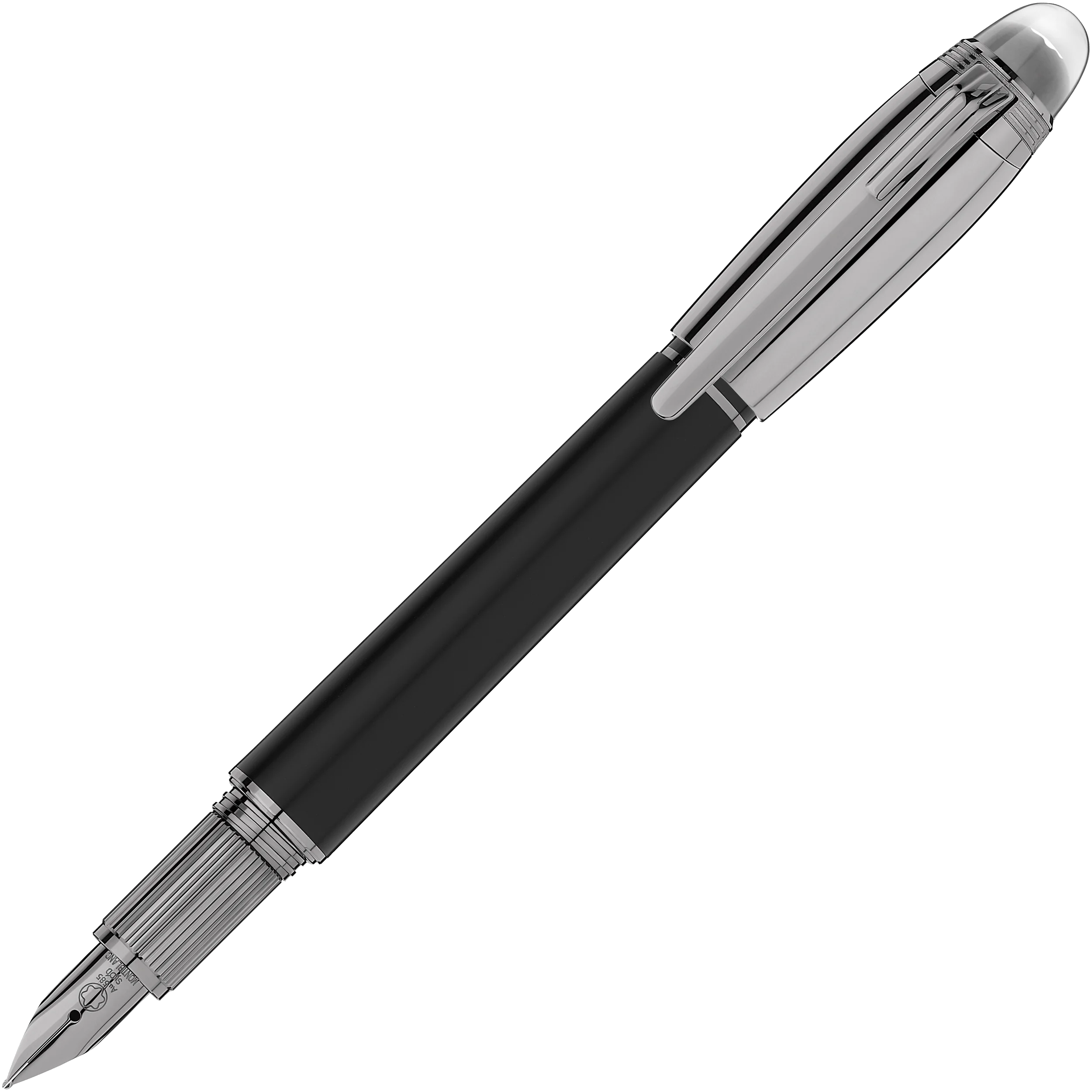 Stylo plume Montblanc StarWalker Ultra Black Doué (F)