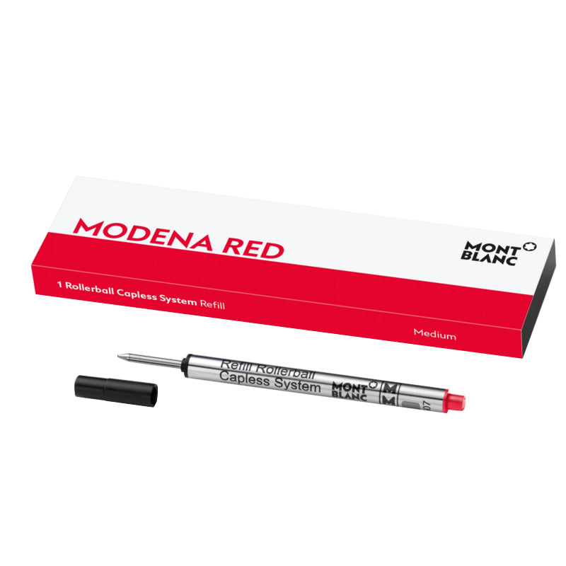 1 recharge pour rollerball sans capuchon (M), Modena Red