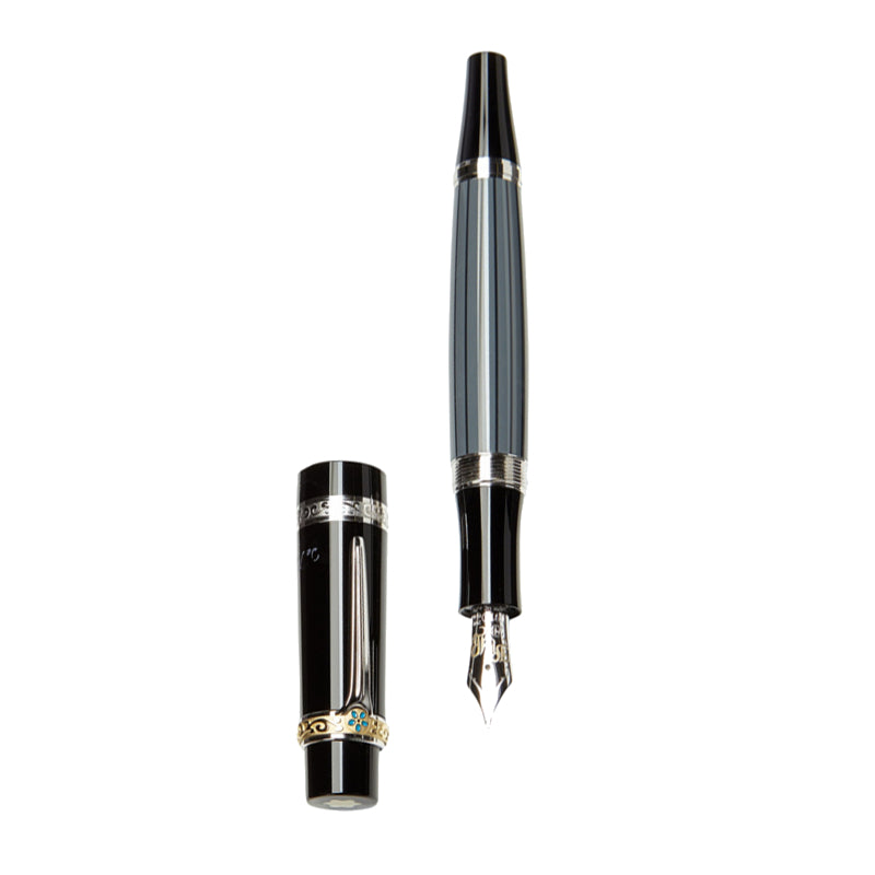 Stylo plume Montblanc Writers Edition Honore De Balzac Black Resin Fountain Pen